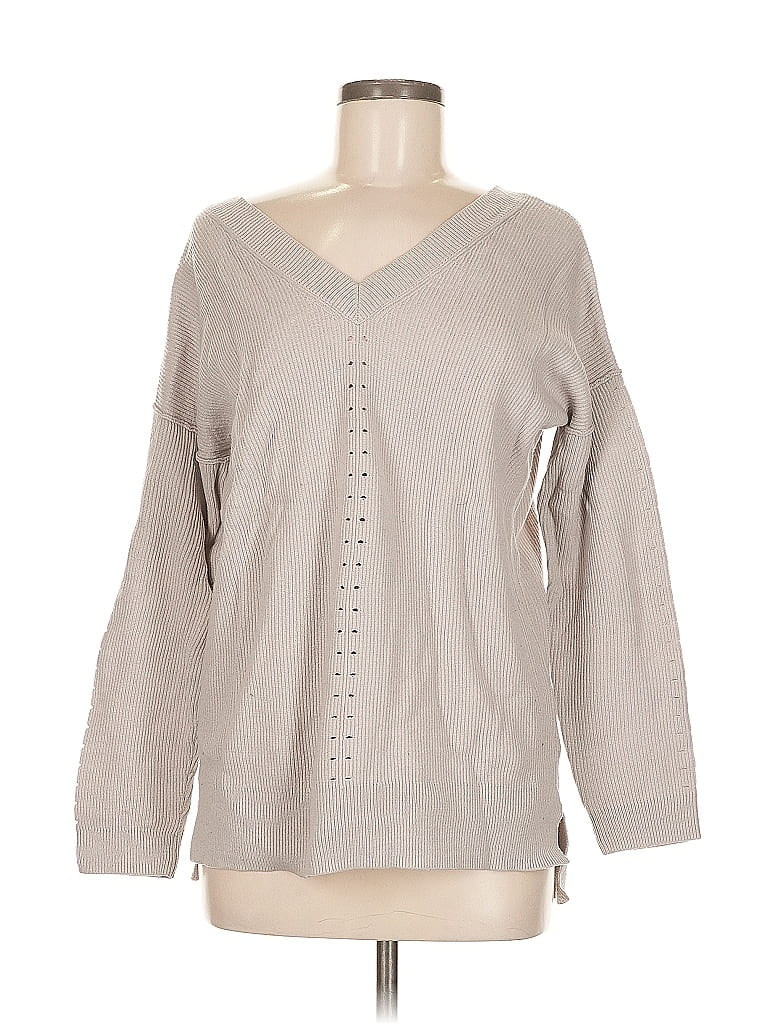 Click to view more detailed imagery on our partner's website Pre-owned Topshop Pullover Sweater In Gray