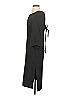 Osman Solid Gray Casual Dress Size 4 - photo 5
