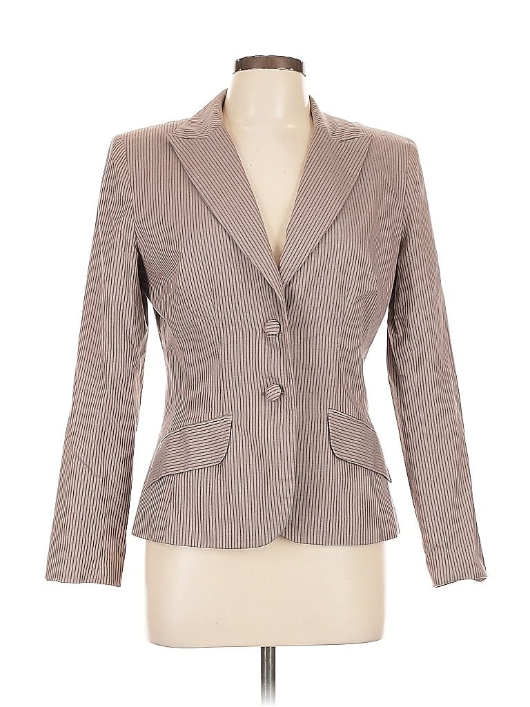 Pre-owned Kay Unger Blazer Jacket In Gray