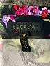 Escada Floral Black Long Sleeve Top Size EU 36 / US 6 - photo 7