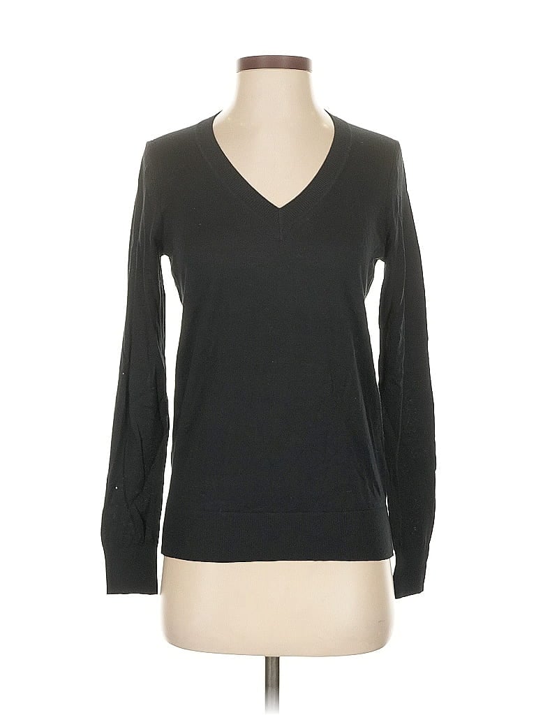 Pre-owned Banana Republic Factory Store Pullover Sweater In Black