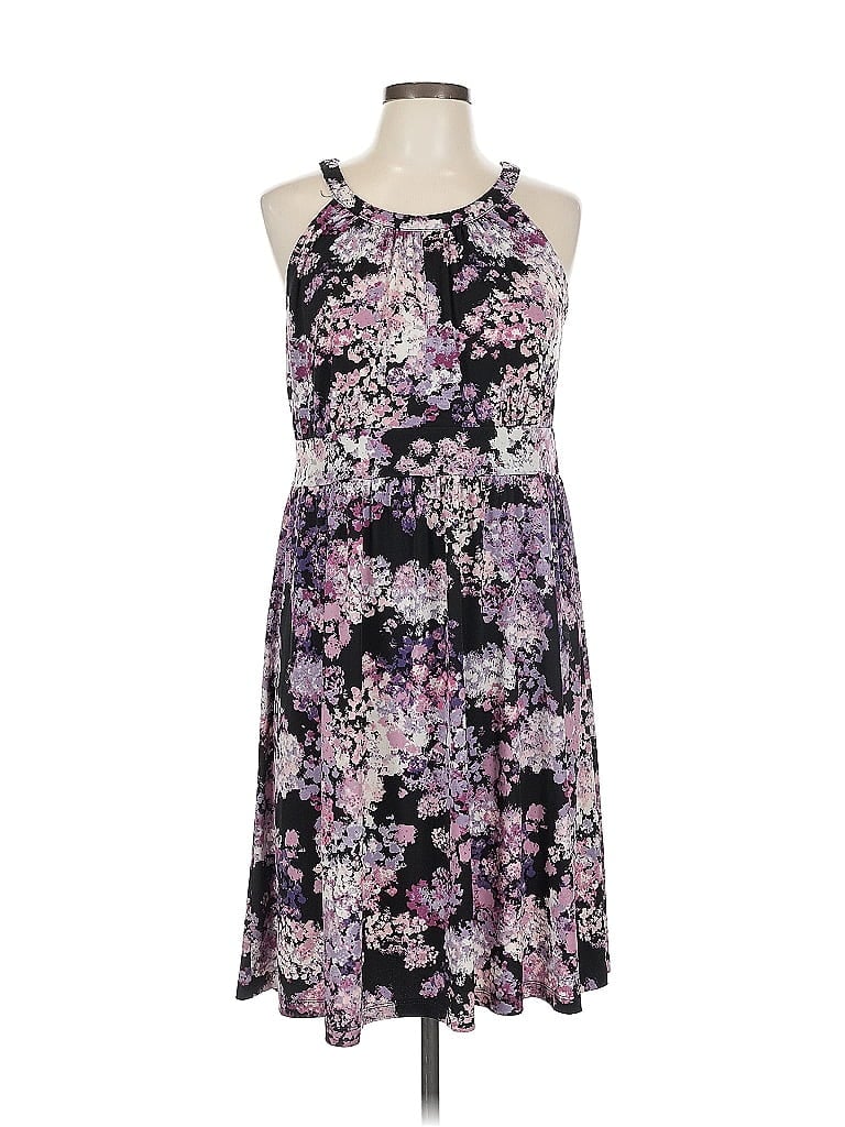 Pre-owned Apt. 9 Casual Dress In Purple