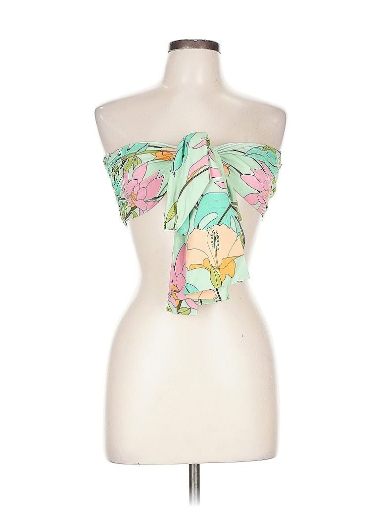 Pre-owned Lulus Kimono In Green