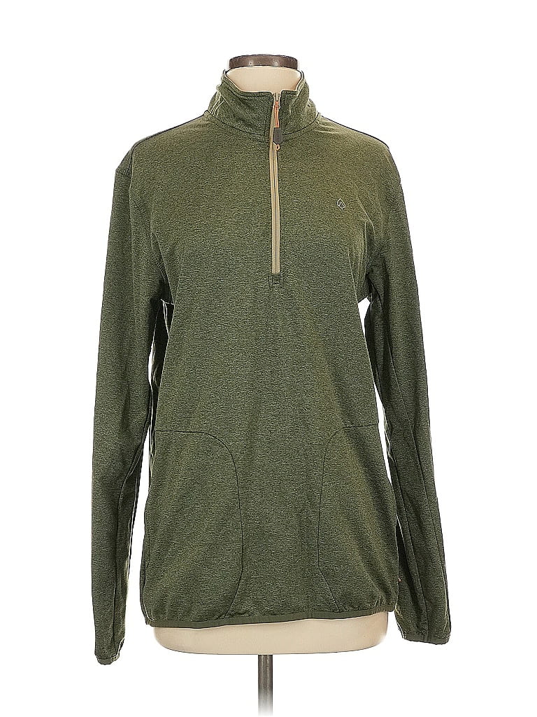 Pre-owned Aspen Long Sleeve T-shirt In Green