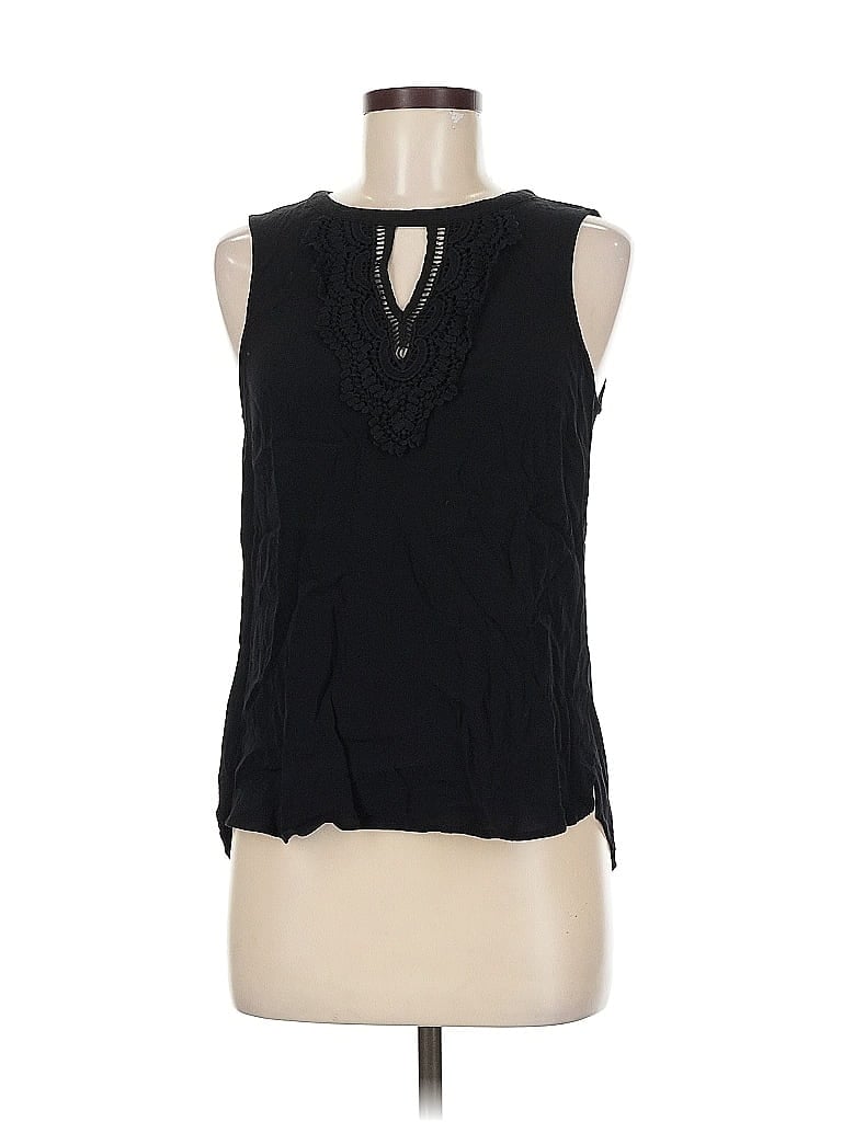 Pre-owned Pale Sky Sleeveless T-shirt In Black