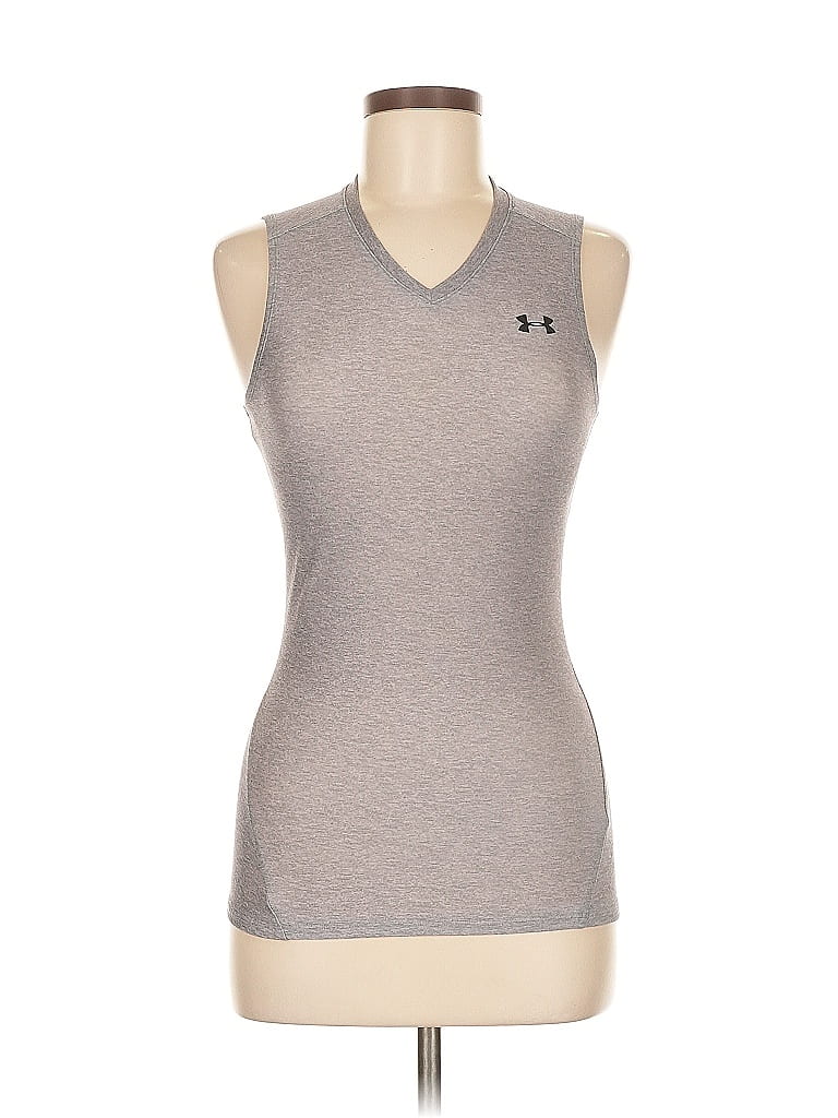 Pre-owned Under Armour Active Tank Top In Gray