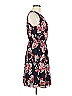 Elle 100% Polyester Floral Blue Casual Dress Size M - photo 4