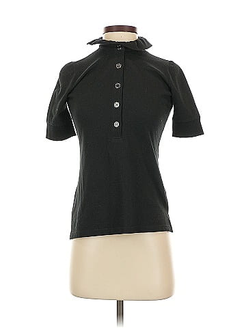 Burberry Ruffle Collar Polo (view 1)