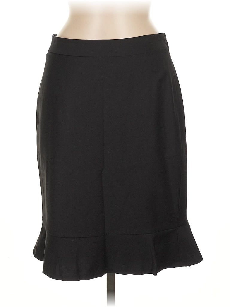 Click to view more detailed imagery on our partner's website Pre-owned Ann Taylor Wool Skirt In Black