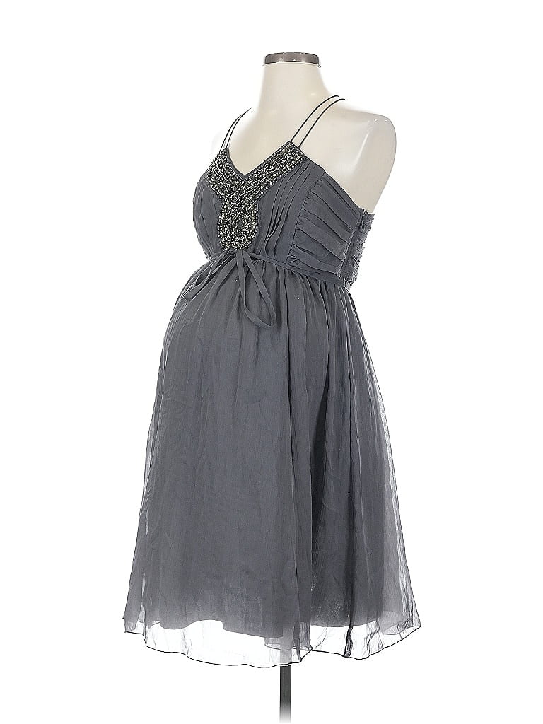 Click to view more detailed imagery on our partner's website Pre-owned Motherhood Cocktail Dress In Gray