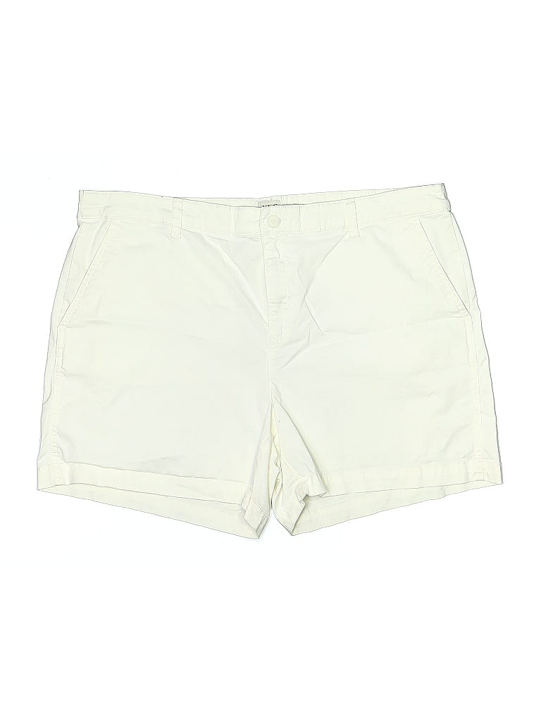 Pre-owned A New Day Khaki Shorts In White