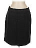 Kenar Solid Black Formal Skirt Size 8 - photo 1