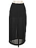 Assorted Brands 100% Polyester Solid Black Formal Skirt Size 12 - photo 1
