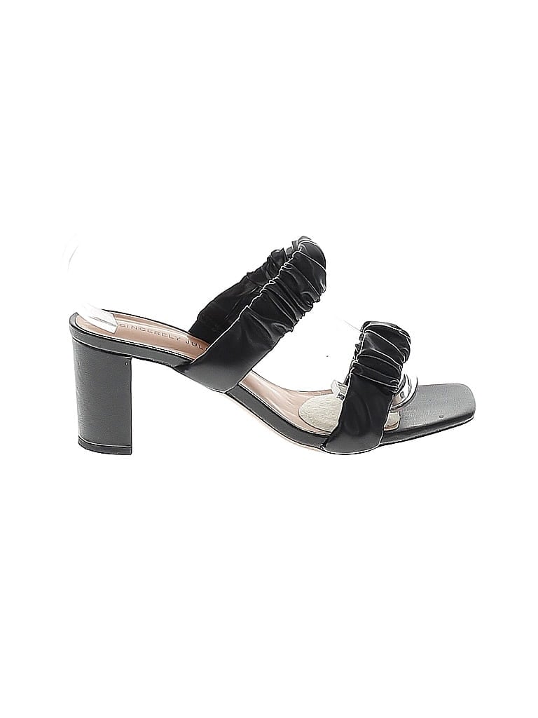 Pre-owned Sincerely Jules Mule/clog In Black