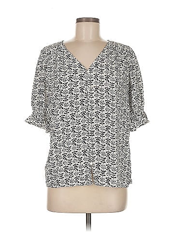 Ann Taylor LOFT Short Sleeve Blouse (view 1)