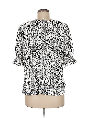 Ann Taylor LOFT Short Sleeve Blouse (view 2)