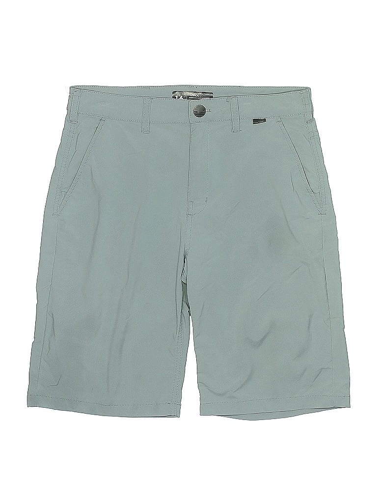 Pre-owned Hurley Khaki Shorts In Gray