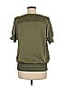 1.State 100% Polyester Green Short Sleeve Blouse Size M - photo 2