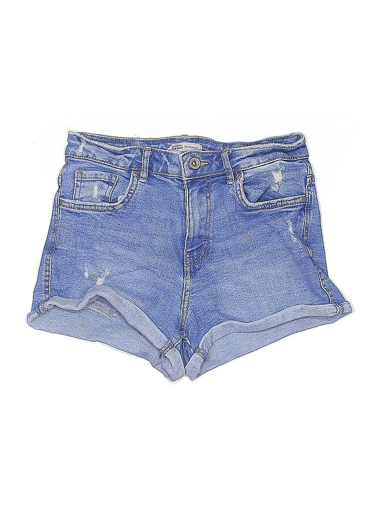Click to view more detailed imagery on our partner's website Pre-owned Zara Denim Shorts In Blue