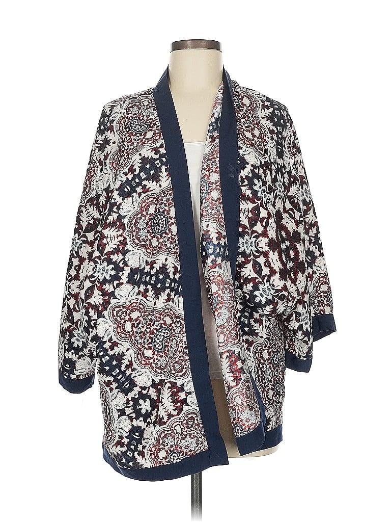 Pre-owned 1.state Kimono In Blue