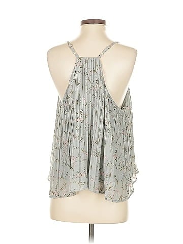 She + Sky Sleeveless Blouse (view 2)