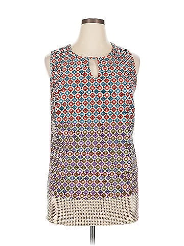 Roz & Ali Sleeveless Blouse (view 1)