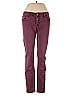 CAbi Hearts Burgundy Jeans Size 8 - photo 1