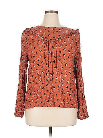 Ann Taylor LOFT Outlet Long Sleeve Blouse (view 1)