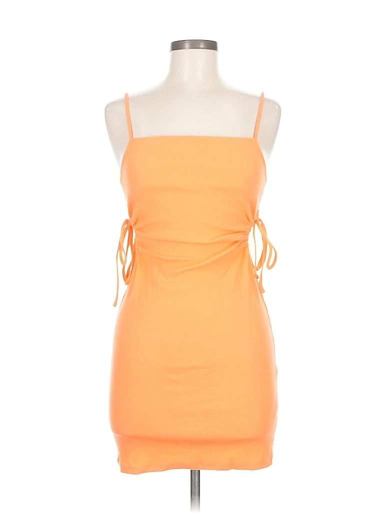 Click to view more detailed imagery on our partner's website Pre-owned Zara Cocktail Dress In Orange