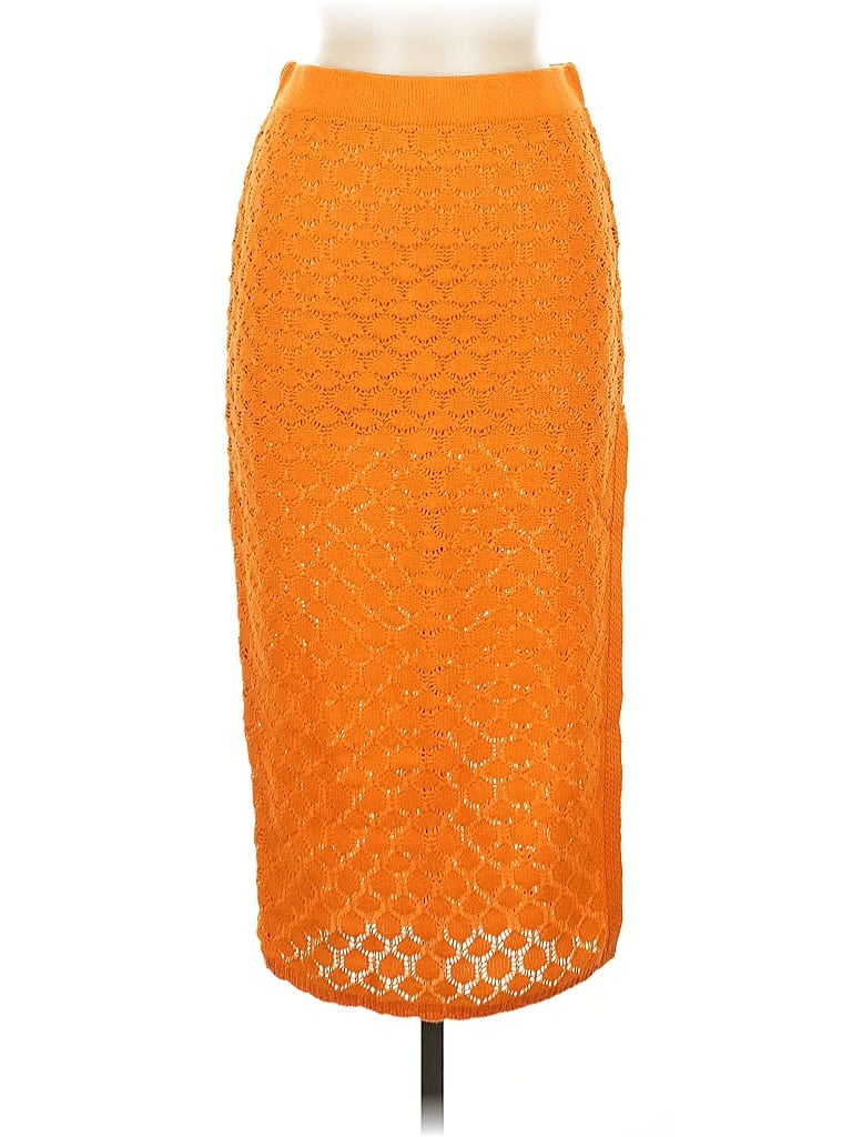 Pre-owned Asos Design Casual Skirt In Orange