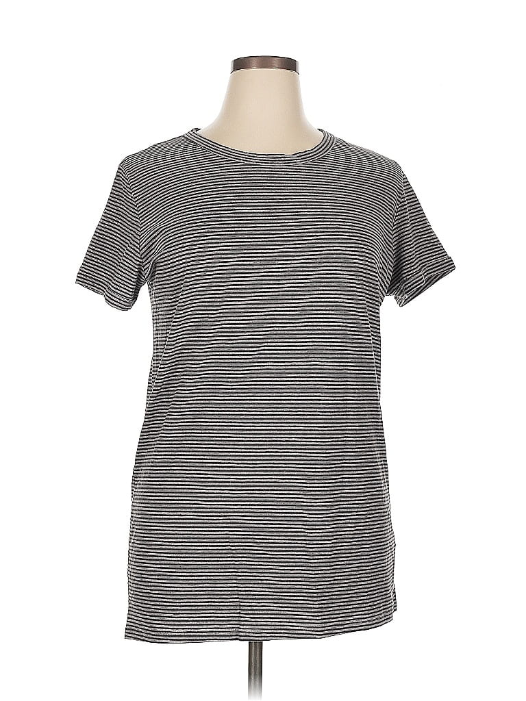 Pre-owned Lularoe Short Sleeve T-shirt In Gray
