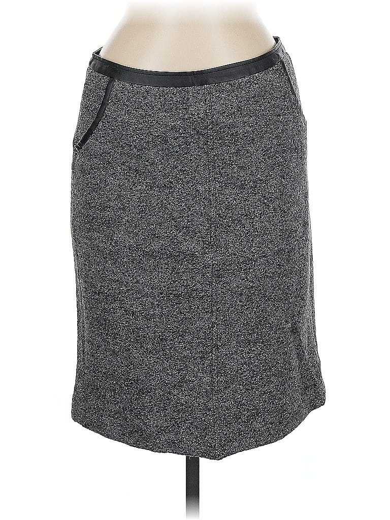 Pre-owned Charlie Casual Skirt In Gray
