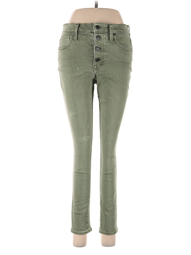 Pre-owned Madewell Jeans In Green