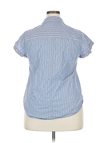 J.Crew Factory Store Short Sleeve Blouse (view 2)