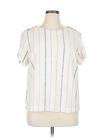 Cj Banks Short Sleeve Blouse (view 1)