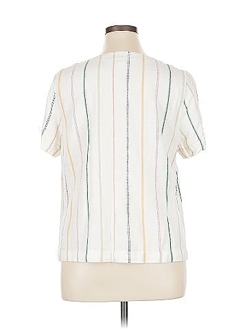 Cj Banks Short Sleeve Blouse (view 2)
