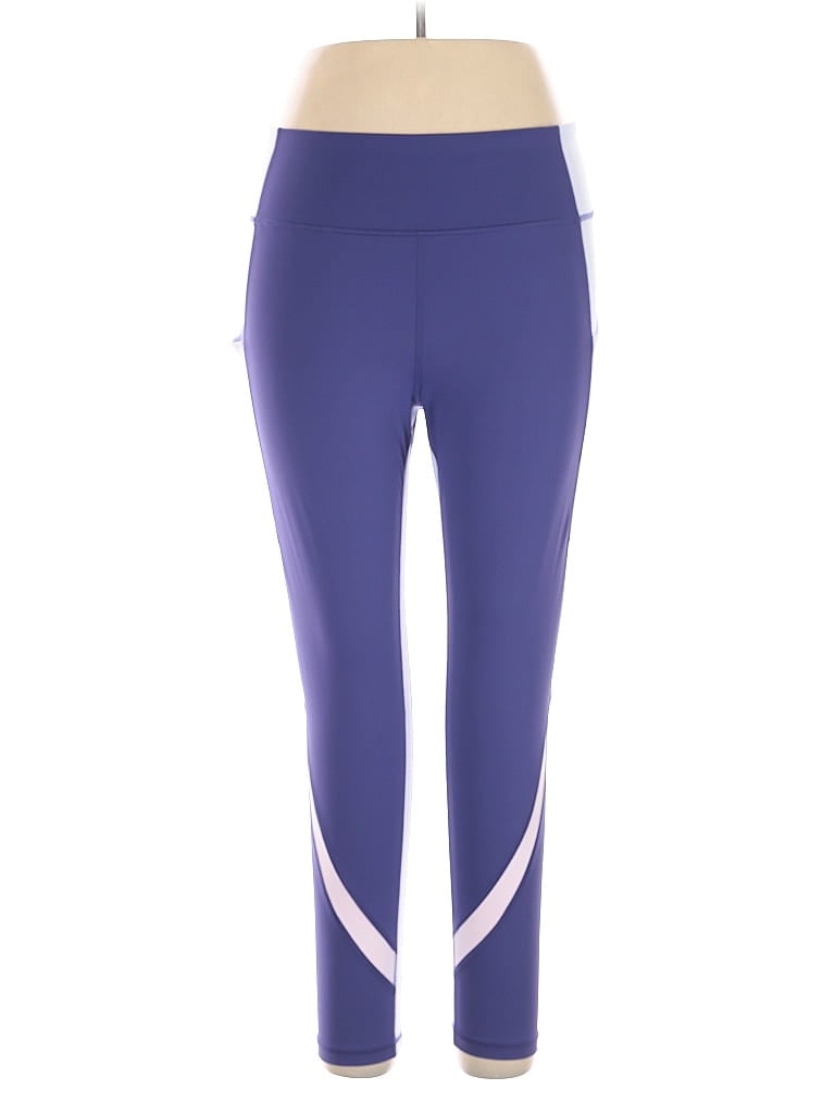 TEK GEAR Pre-owned Active Pants In Purple