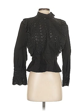 トップス Miu Miu frill tops Miu Miu Long Sleeve Top in Azzurro | FWRD