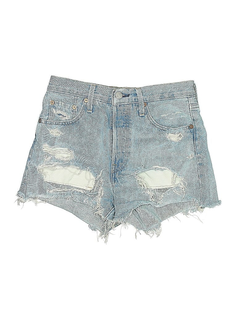 Pre-owned Levi's Denim Shorts In Blue