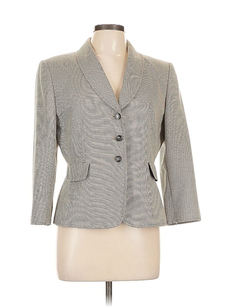 Pre-owned Tahari By Asl Blazer Jacket In Gray