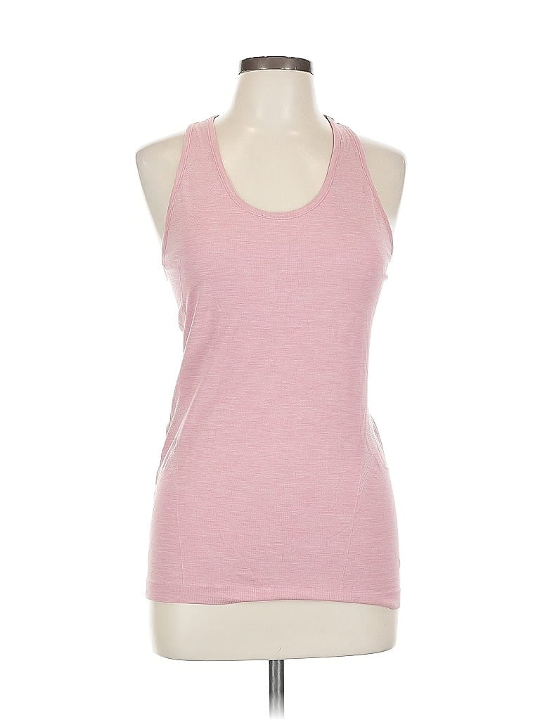 Pre-owned Sweaty Betty Tank Top Pink Halter Neckline Tops