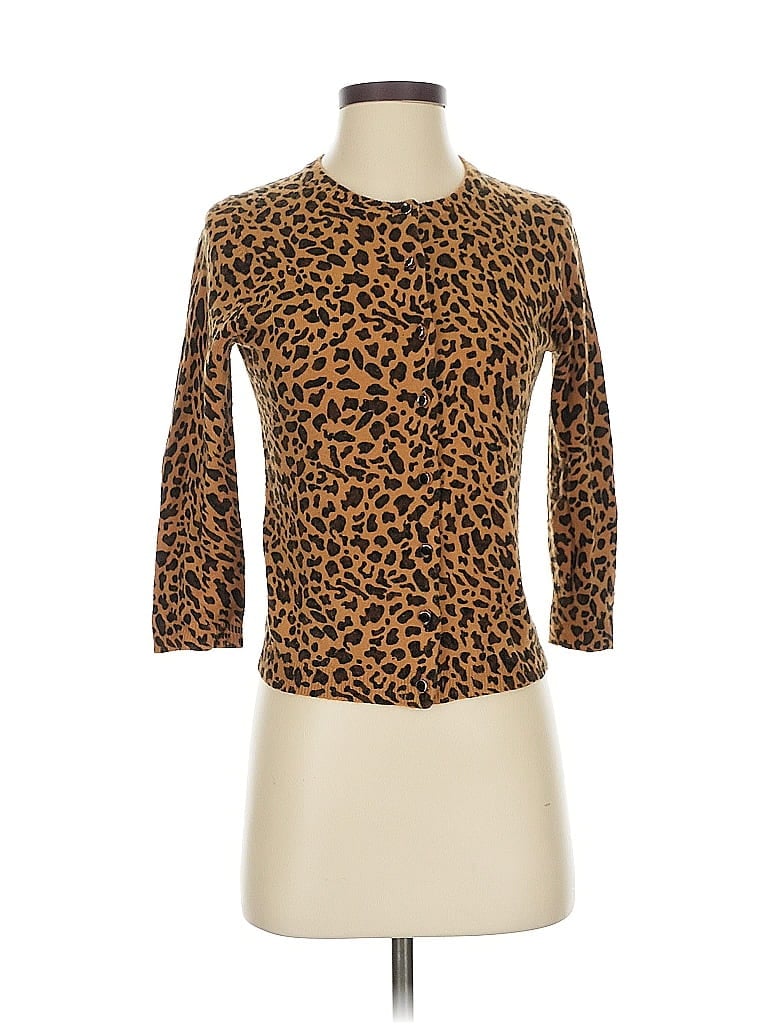 Click to view more detailed imagery on our partner's website Pre-owned Spring And Mercer Cardigan Sweater In Brown