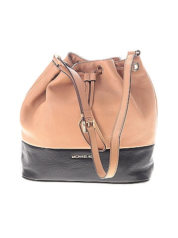 MICHAEL Michael Kors Leather Bucket Bag (view 1)