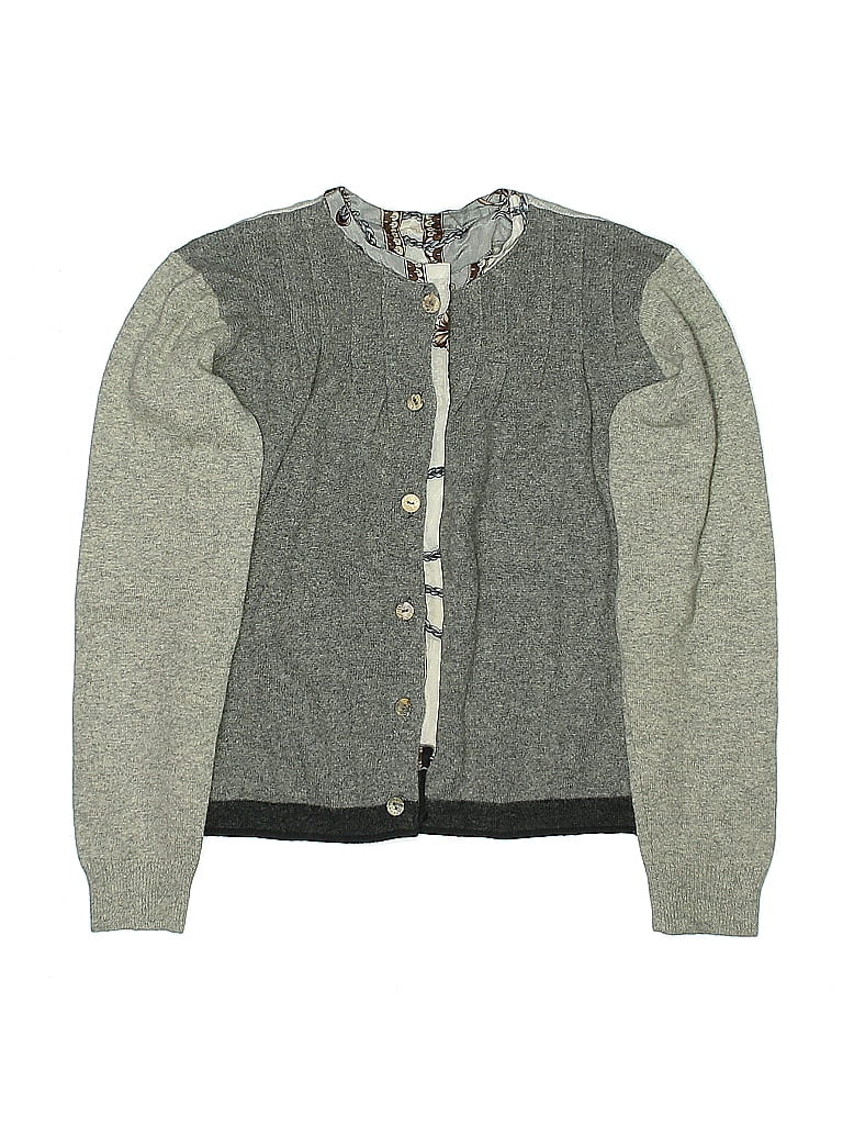Pre-owned Assorted Brands Kids' Cardigan Sweater In Gray