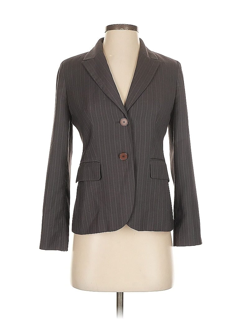 Pre-owned Ann Taylor Factory Blazer Jacket In Brown