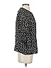 Tibi 100% Viscose Black 3/4 Sleeve Top Size 2 - photo 4