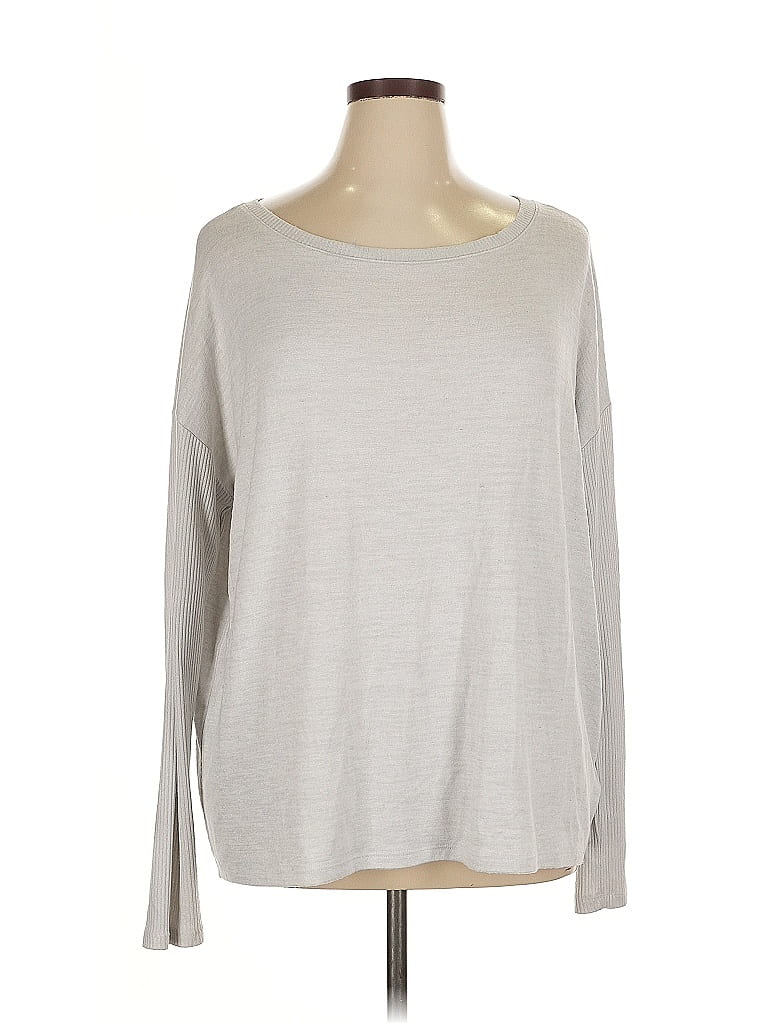Pre-owned Gap Pullover Sweater In Silver