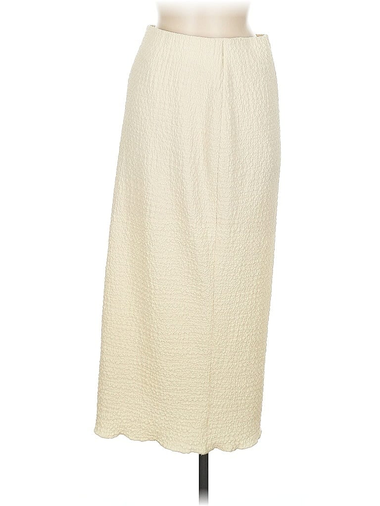 Pre-owned Bar Iii Casual Skirt In White