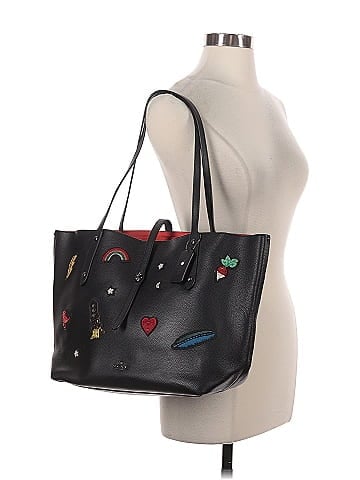 Coach Leather Tote (view 2)