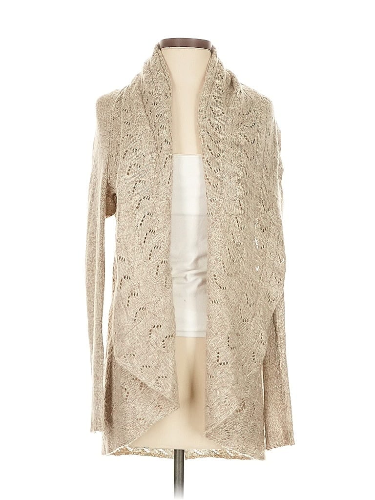 Pre-owned Karen Scott Cardigan Sweater In Brown